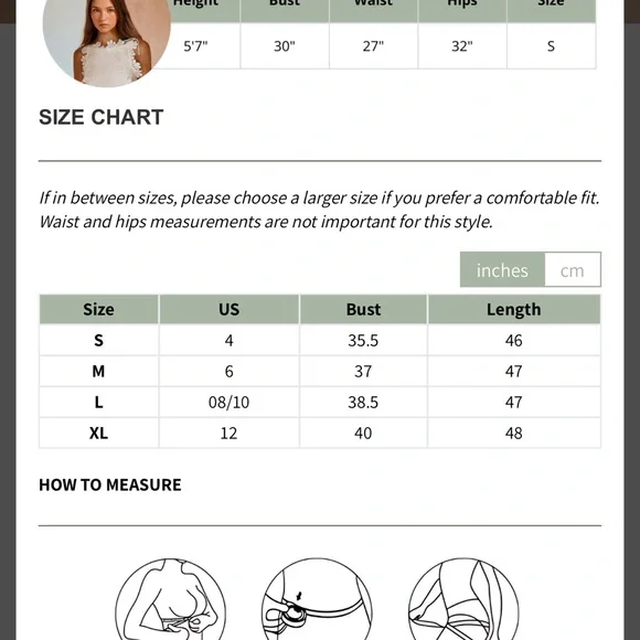 Elegant White Floral Lace Dress - Picture 5 of 5